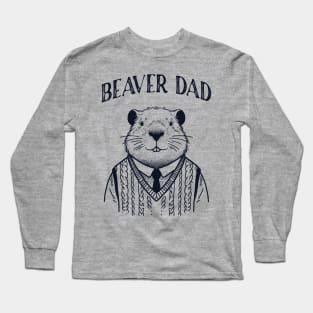 Beaver Dad Long Sleeve T-Shirt